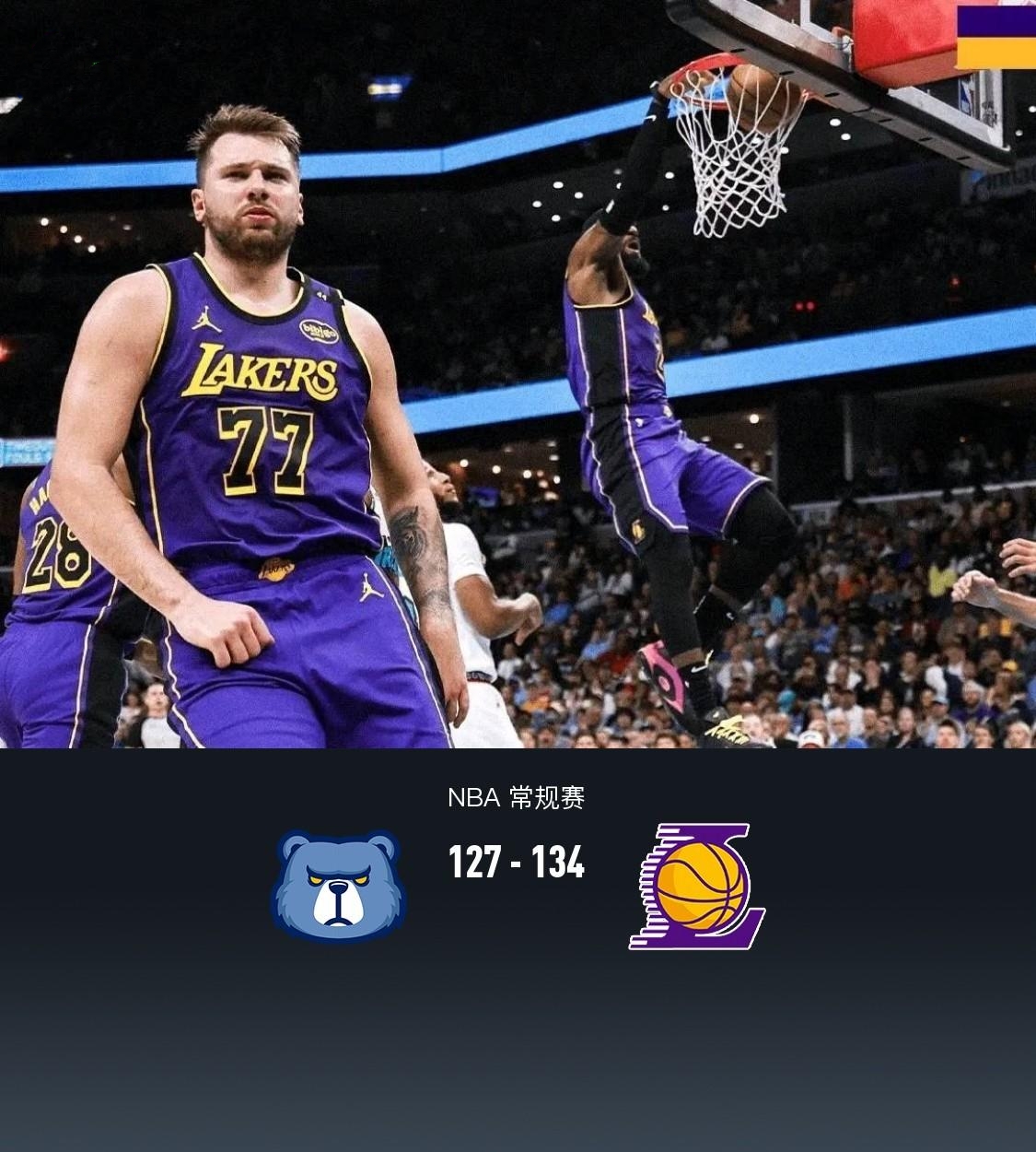 小牛力克湖人，东契奇砍下28+6+8！的简单介绍